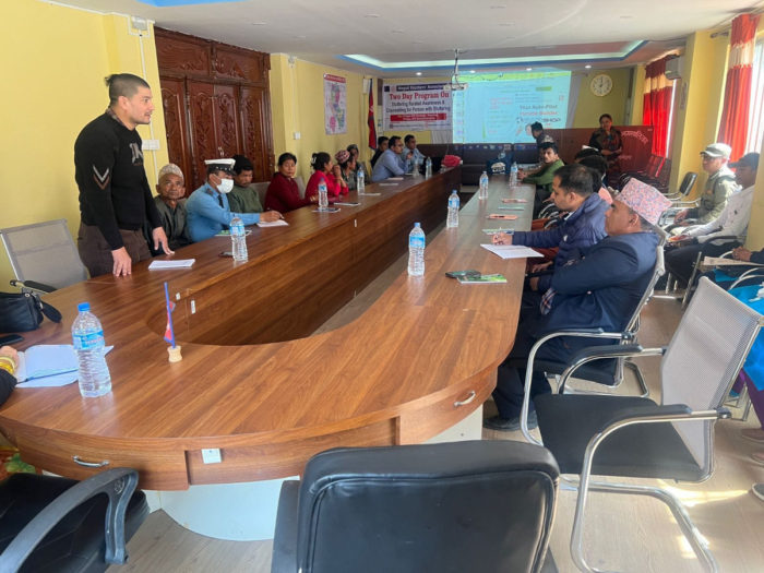 Ramechhap program round table